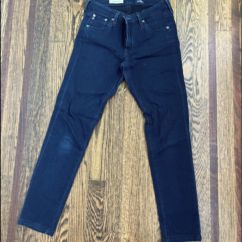 AG Jean cropped leggings dark navy